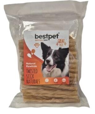 Bestpet Burgu Doğal Kemik Çubuk Köpek Ödülü 350 GR | SRC: Barcode: 8681465610441